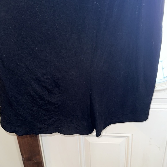 nwot ARKNIOK Romper Sleeveless Strap Loose Adjustable Black Romper Womens Size S - Picture 2 of 7